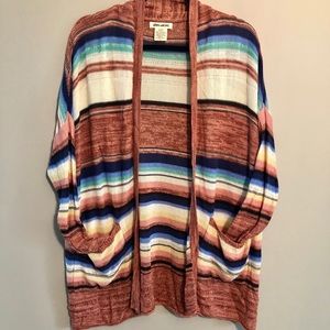 Multi color Billabong cardigan